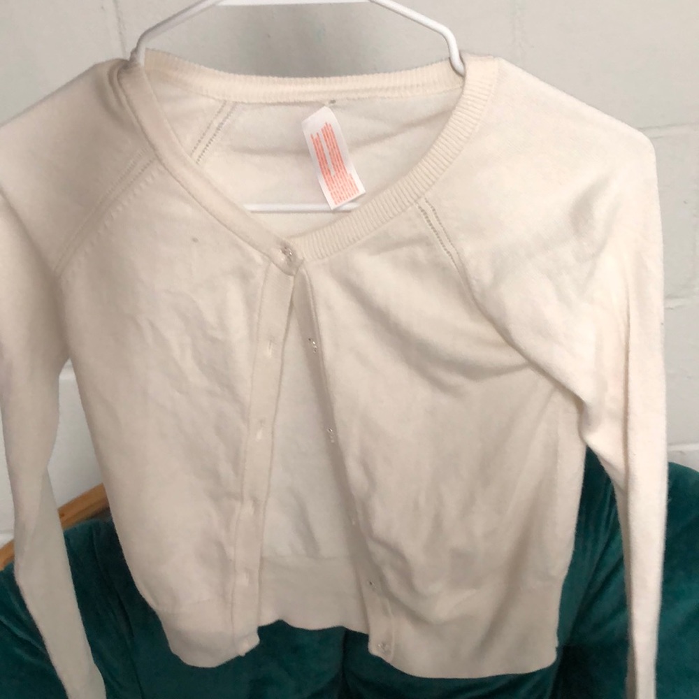 White sweater